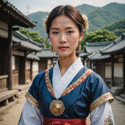 Filipino Korean woman from South Korea (Filipino-descended residents) — East Asia