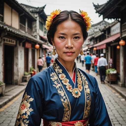 Filipino Macanese woman from Macau (Filipino-descended residents) — East Asia