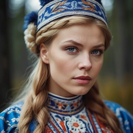 Finnish woman from Finland — related phenotype reference