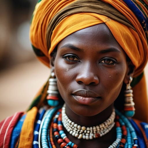 Fulani Senegal woman from Senegal, broader West African Fulani diaspora — West Africa