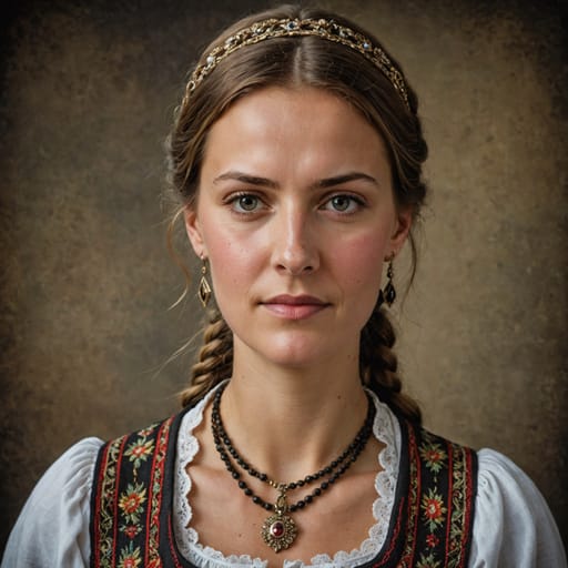 German Southeast European woman from Germany (Southeastern European-descended residents)