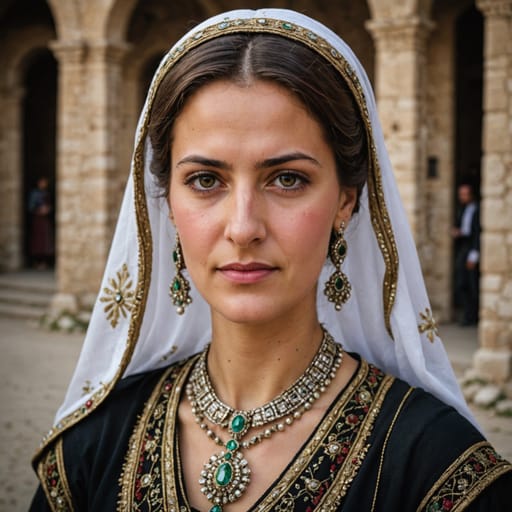 German Syrian woman from Germany (Syrian-descended residents)
