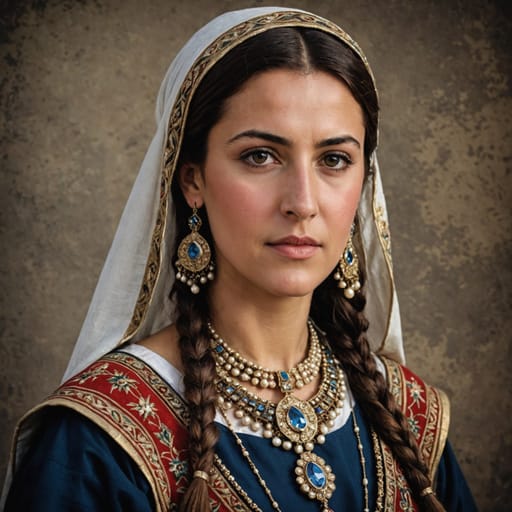 Greek Turkish woman from Greece (Western Thrace Turkish minority)
