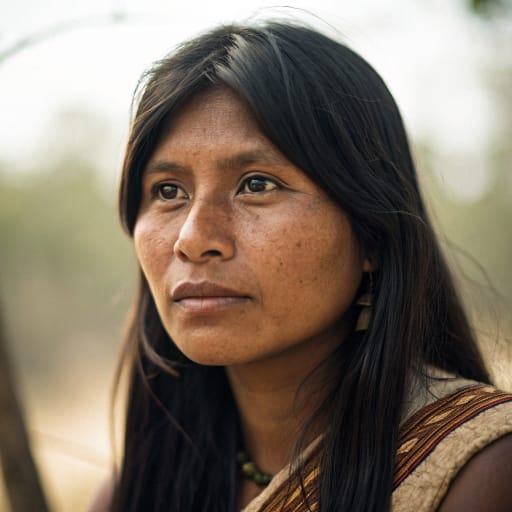 Guaraní woman from Paraguay, Misiones (Argentina), Bolivia — related phenotype reference