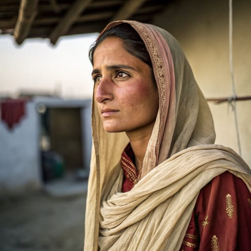 Gujjar-Gurjar woman from Primarily Pakistan & India, also Afghanistan at smaller numbers — Southern Asia