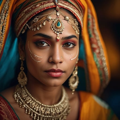 Hindustani Surinamese woman from Suriname