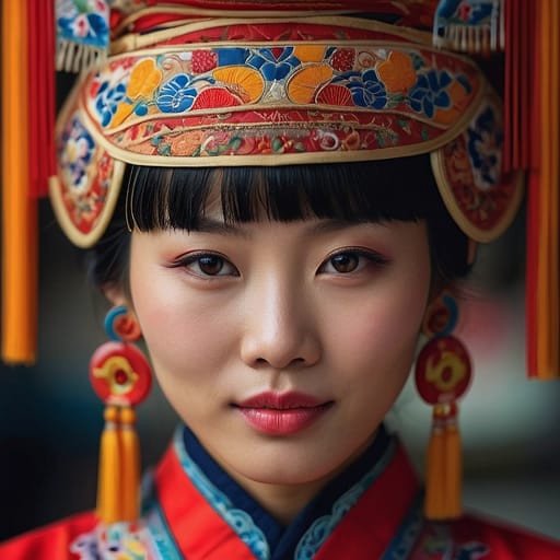 Hoklo Taiwanese woman from Taiwan — East Asia