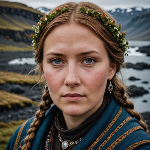 Icelandic Immigrant Other woman from Iceland (non-European-descended immigrants)
