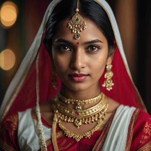 Indian Singaporean woman from Singapore (Indian-descended residents)