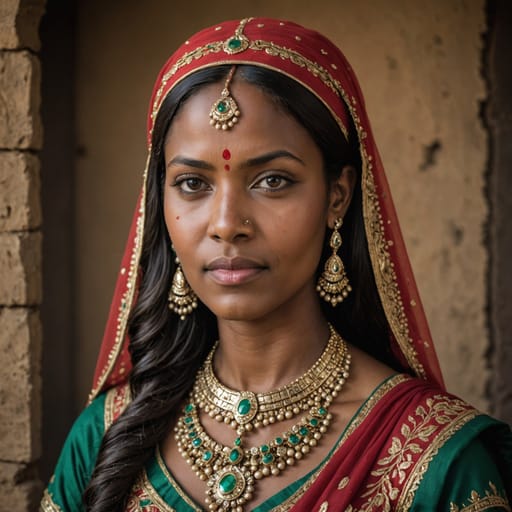 Indian South African woman from South Africa