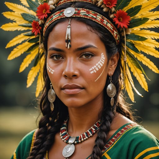 Indigenous Brazilian woman from Brazil