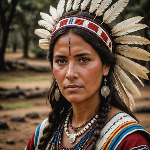 Indigenous Uruguayan woman from Uruguay — South America