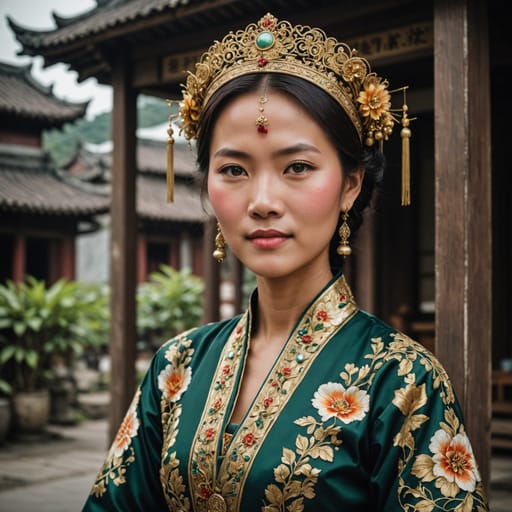 Indonesian Taiwanese woman from Taiwan (Indonesian-descended residents)