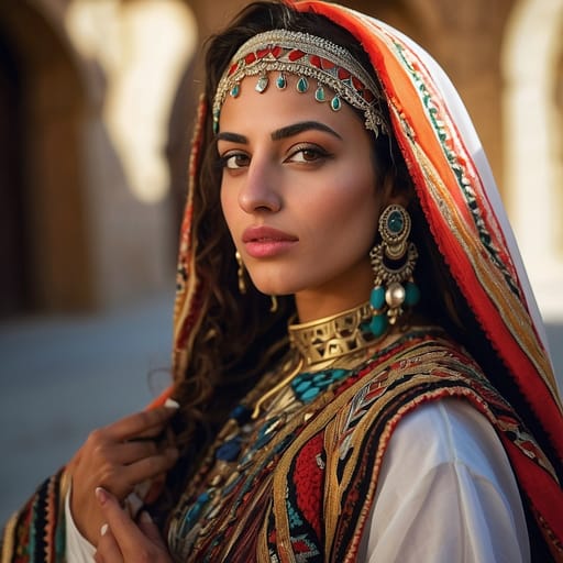 Israeli Arab woman from Israel and broader Palestinian territories