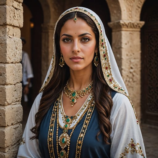 Italian Maghrebi woman from Italy (Maghrebi-descended residents)