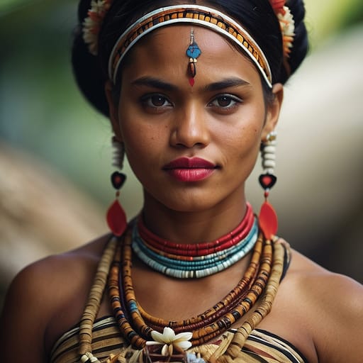 iTaukei woman from Fiji — Oceania