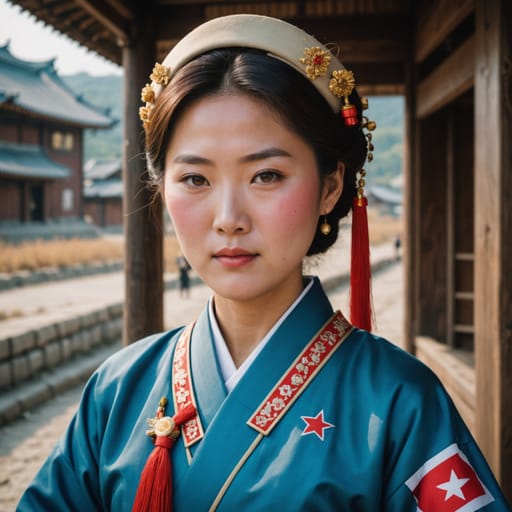 Japanese North Korean woman from North Korea (Japanese-descended residents) — East Asia