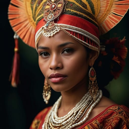 Javanese Surinamese woman from Suriname