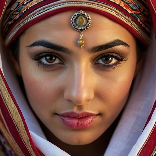 Jordanian Arab woman from Jordan — Western Asia