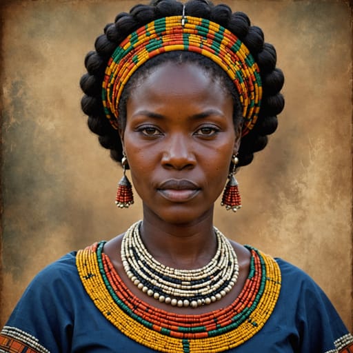 Kaonde woman from Zambia