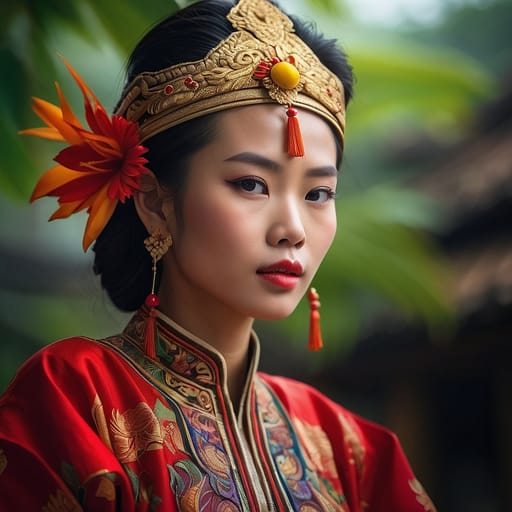 Kinh woman from Vietnam