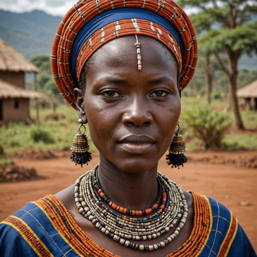 Kisii woman from Western Kenya — East Africa