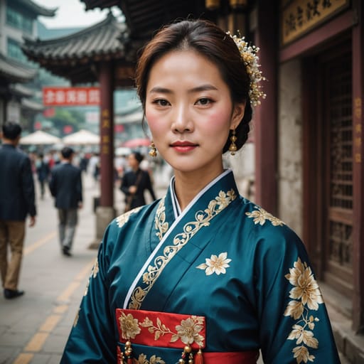 Korean Hong Kong woman from Hong Kong (Korean-descended residents)