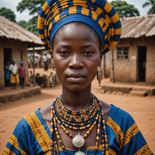 Krio woman from Sierra Leone — West Africa
