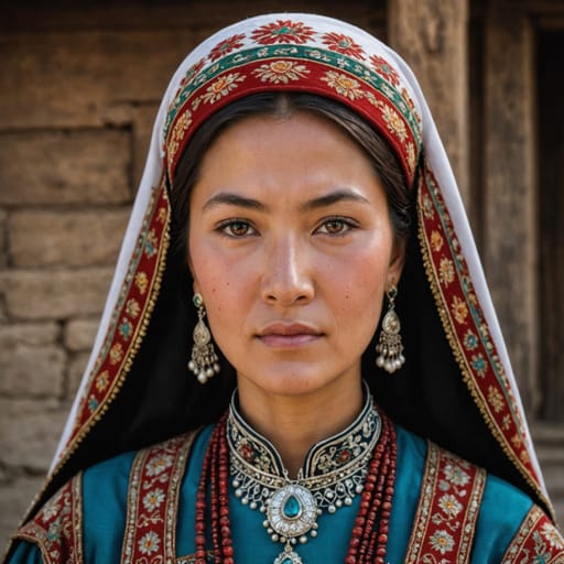 Kyrgyz Uzbekistan woman from Uzbekistan (Kyrgyz-descended residents)