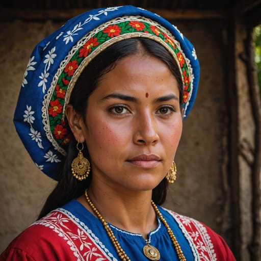 Lenca Salvadoran woman from El Salvador (eastern departments) — Central America