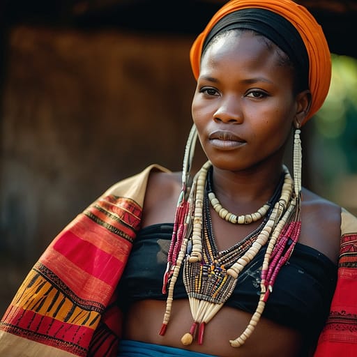 Lomwe Mozambique woman from Mozambique, Malawi