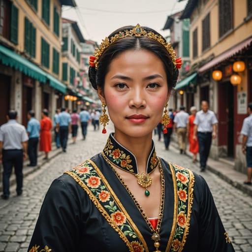 Macanese Portuguese woman from Macau — East Asia