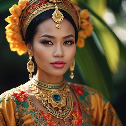 Malay Bruneian woman from Brunei