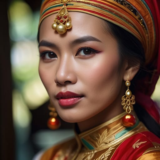 Malay Singaporean woman from Singapore (Malay-descended residents)