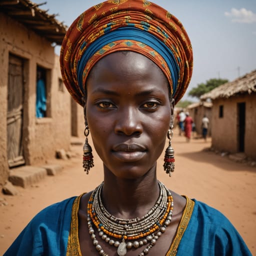 Mandinka Senegal woman from Senegal, broader Mande diaspora — West Africa