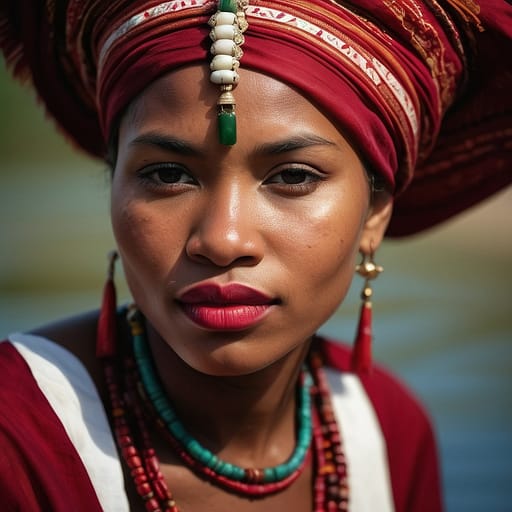 Maroon Surinamese woman from Suriname