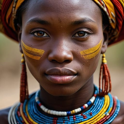 Mbochi woman from Northern Republic of Congo