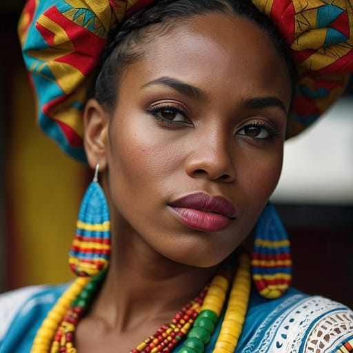 Mixed Grenadian woman from Grenada