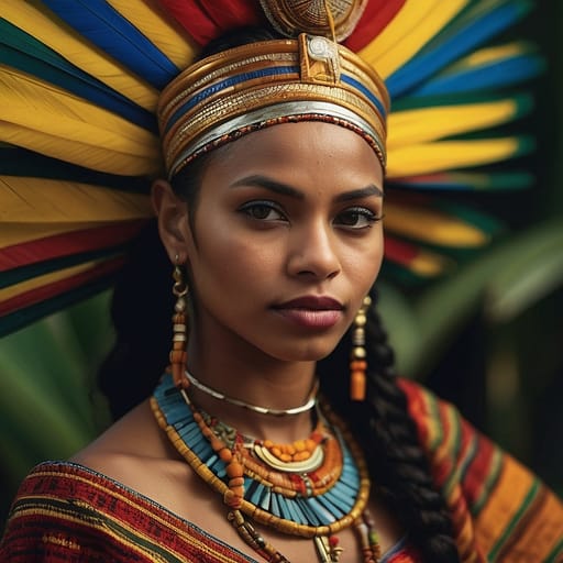 Mixed Guyanese woman from Guyana