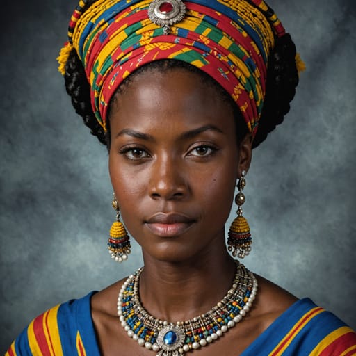 Mixed Kittian Nevisian woman from Saint Kitts and Nevis