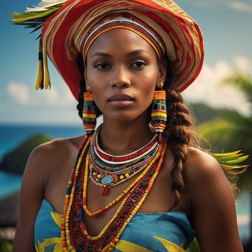 Mixed Saint Lucian