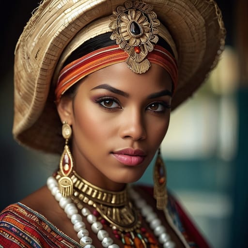 Mulato Dominican woman from Dominican Republic