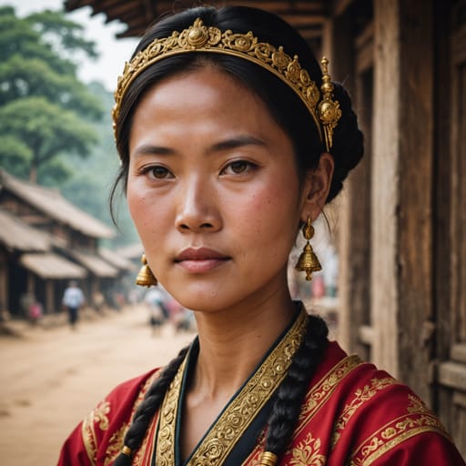 Myanmar Chinese woman from Myanmar (Chinese-descended residents)