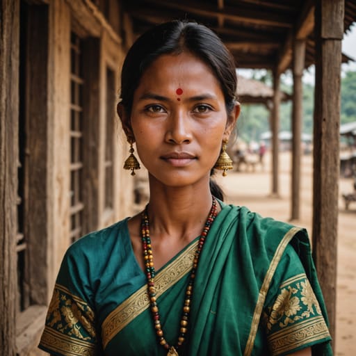 Myanmar Indian woman from Myanmar (Indian-descended residents)