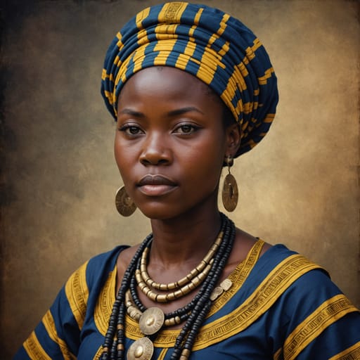 Myene woman from Gabon