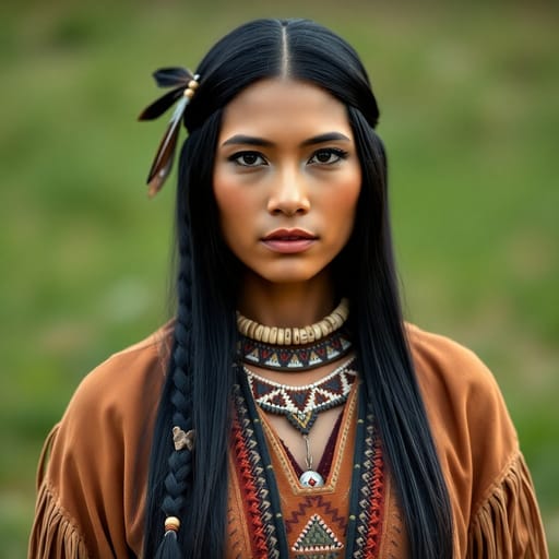 Native American woman from United States — variant 2