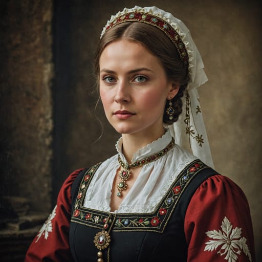 Polish Silesian woman from Poland (Silesia)