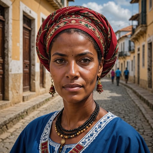 Portuguese Cape Verdean woman from Portugal (Cape Verdean-descended residents)