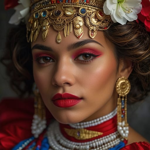 Puerto Rican Mixed woman from Puerto Rico