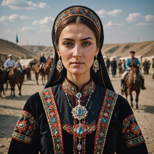 Russian Azerbaijan woman from Azerbaijan (Russian-descended residents) — Western Asia